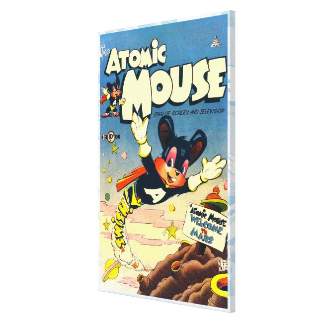 Atomic Mouse No.1 Canvas Print
