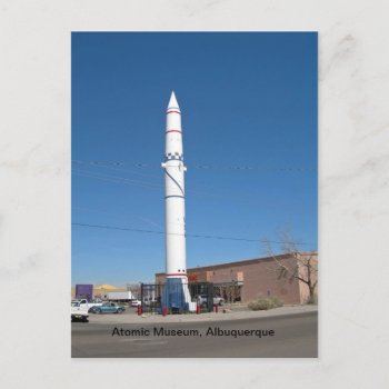 Atomic Museum  Albuquerque New Mexico Postcard by teknogeek at Zazzle