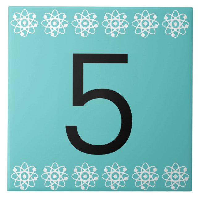 Atomic Number Tile (Front)