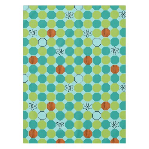 Atomic Octagons Tablecloth
