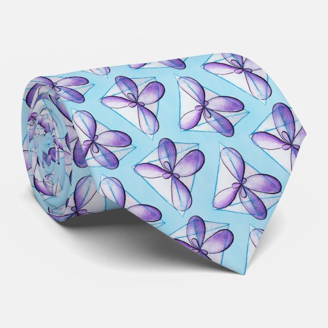 Atomic Orbitals Hybridized Organic Chemistry Neck Tie (Rolled)