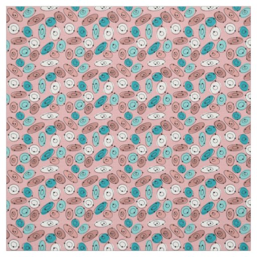 Atomic Ovals Fabric