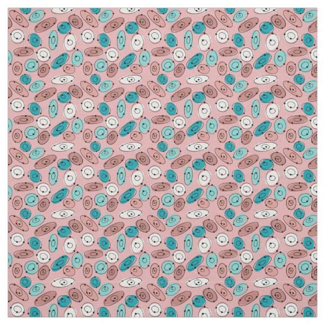 Atomic Ovals Fabric (Swatch)