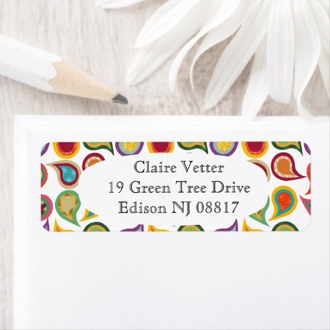 Atomic Paisleys  Label (Insitu)