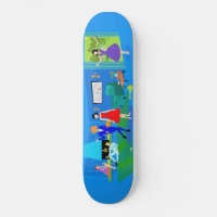Atomic Palm Springs Cocktail Party Skateboard