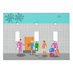 Atomic Palm Springs Stewardess Light Switch Cover