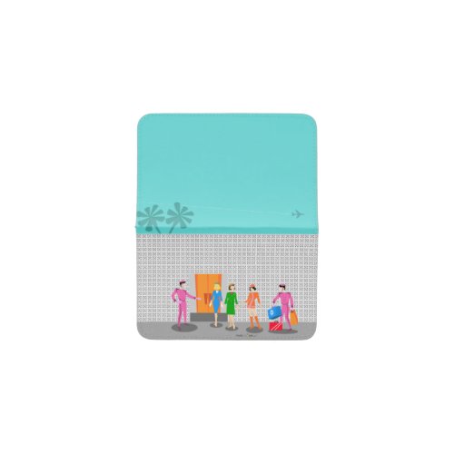 Atomic Palm Springs Stewardess Party Card Wallet
