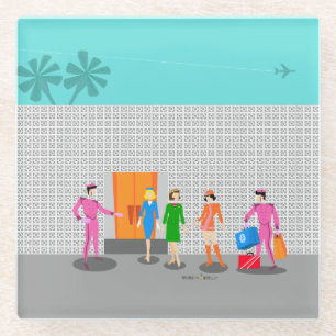 Atomic Palm Springs Stewardess Party Coaster