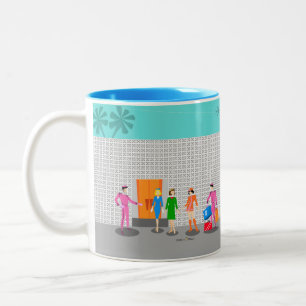 Atomic Palm Springs Stewardess Party Mug