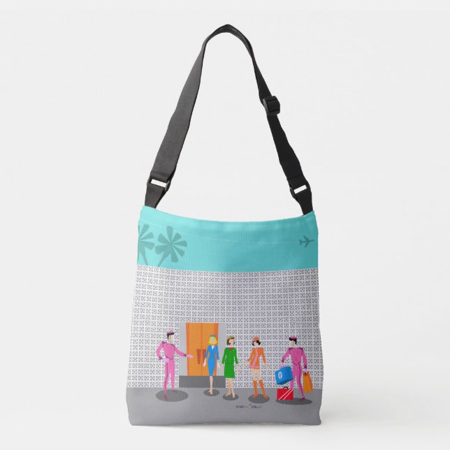 Atomic Palm Springs Stewardess Party Tote (Front)