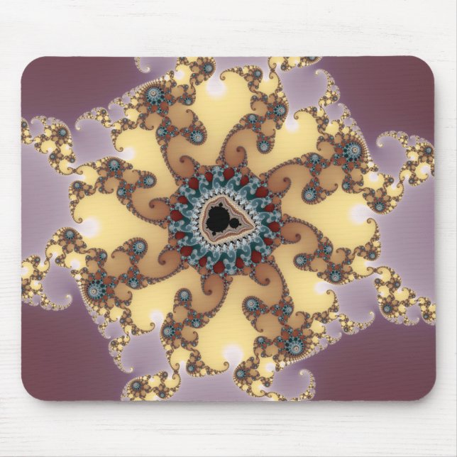 Atomic Particle - Fractal Mousepad (Front)