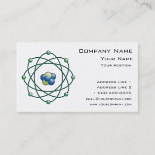 Atomic Particles Business Card