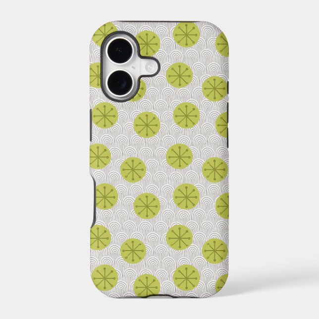 Atomic Pinwheels  Iphone Case (Back)