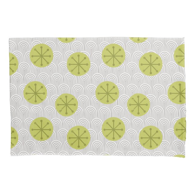 Atomic Pinwheels  Pillow Case (Front)