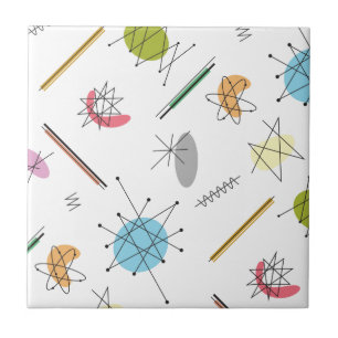 Atomic Pop Ceramic Tile
