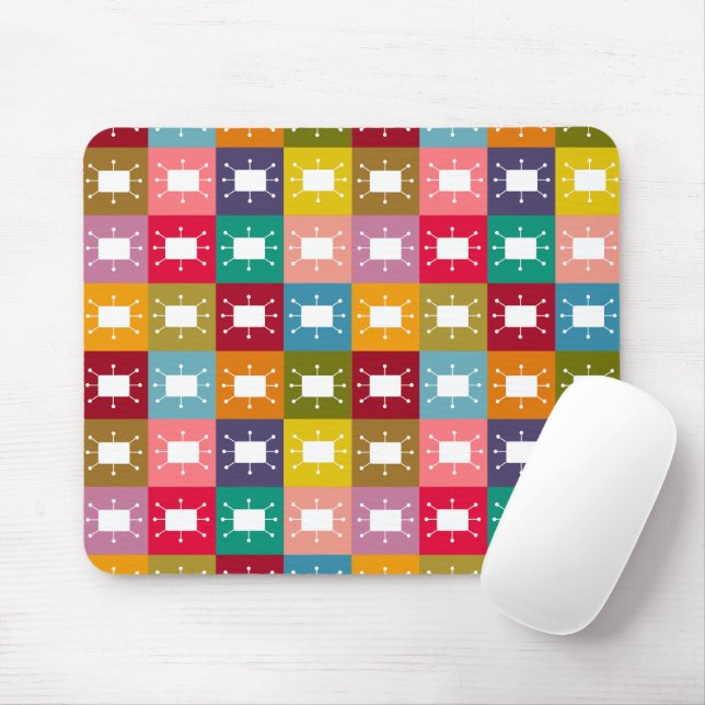 Atomic Rectangles  Mouse Pad (With Mouse)
