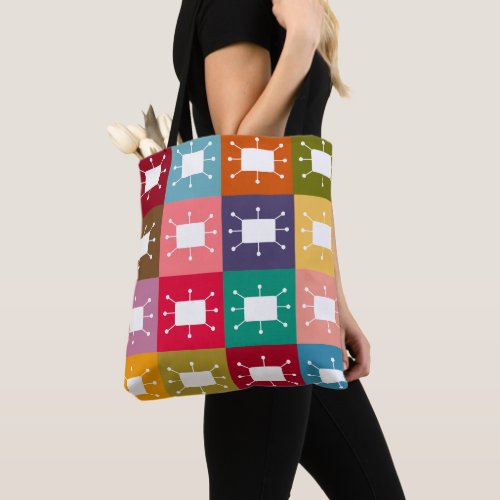 Atomic Rectangles  Tote Bag