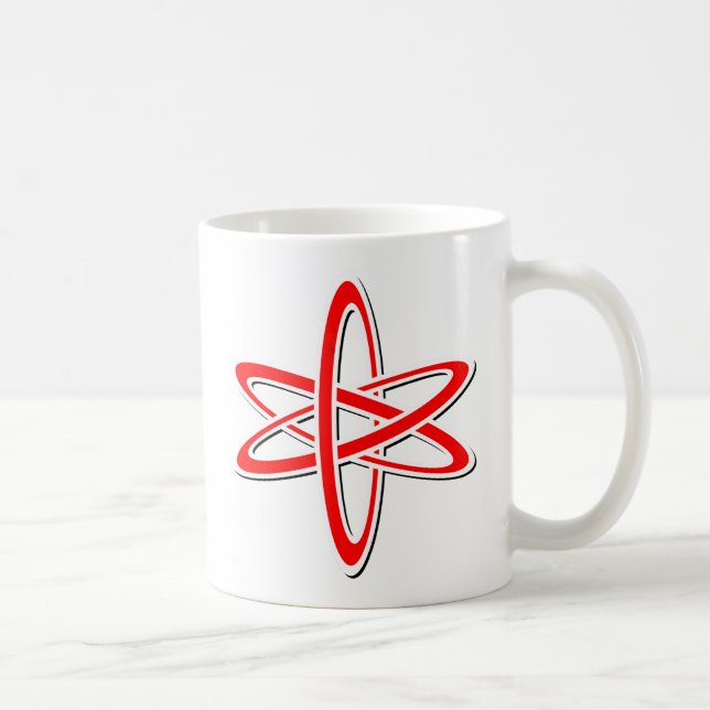Atomic Red Coffee Mug (Right)