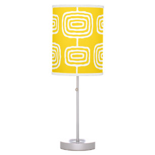Atomic Rings Abstract Pattern Table Lamp