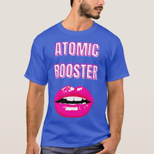 atomic rooster red lips T_Shirt