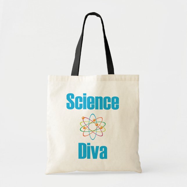 Atomic Science Diva Tote Bag (Front)