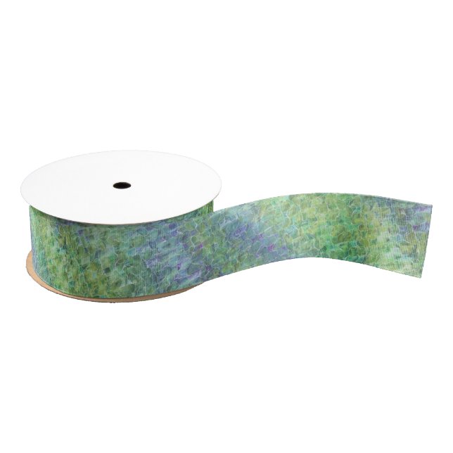 atomic sea glass : grosgrain ribbon (Spool)
