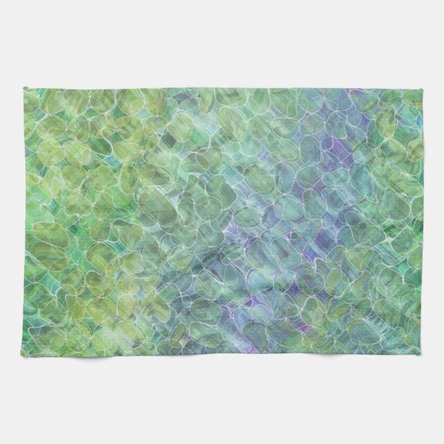 atomic sea glass :  kitchen towel (Horizontal)