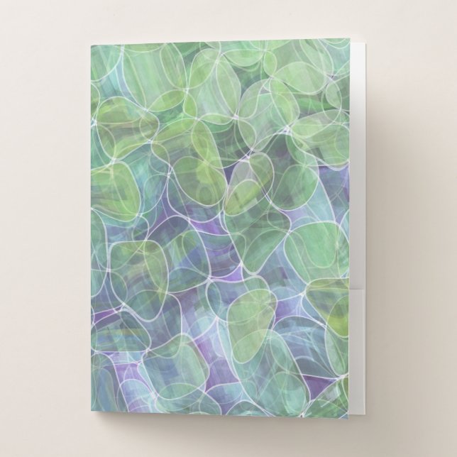 atomic sea glass :pocket folders x3 (Front)