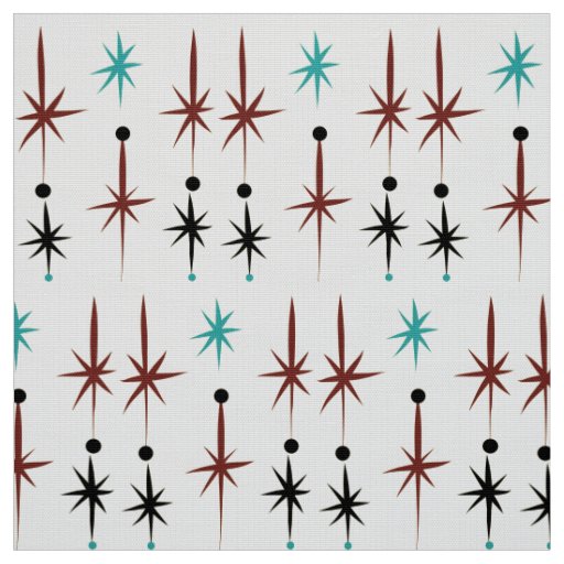 Atomic Starburst Fabric