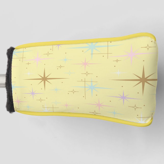 Atomic Starburst Golf Head Cover (Front)