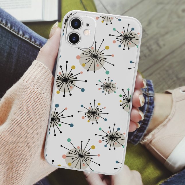 Atomic Starburst Mid Century Modern Retro Case-Mate iPhone Case (Creator Uploaded)