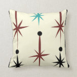 Atomic Starburst Throw Pillow