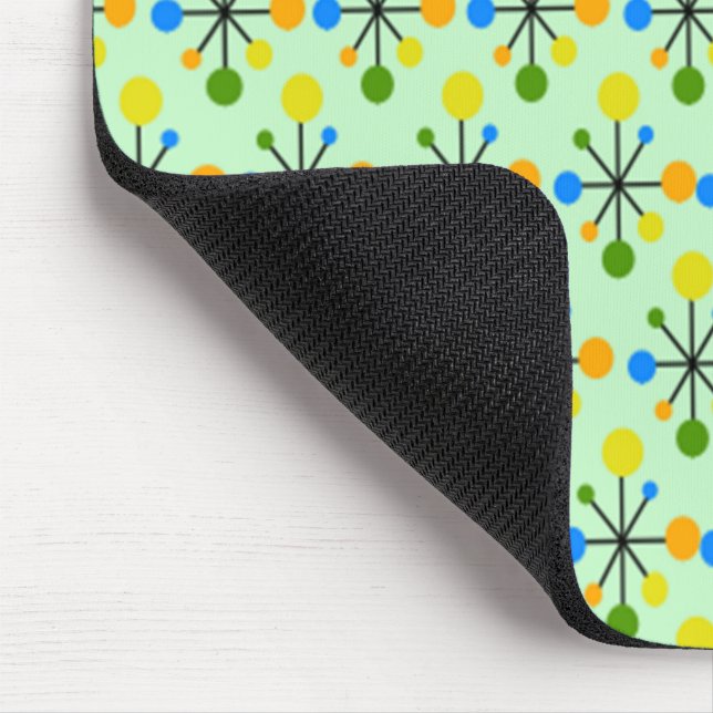 Atomic Starbursts Mouse Pad (Corner)