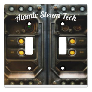 Atomic Steam Tech Light Switch Cover
