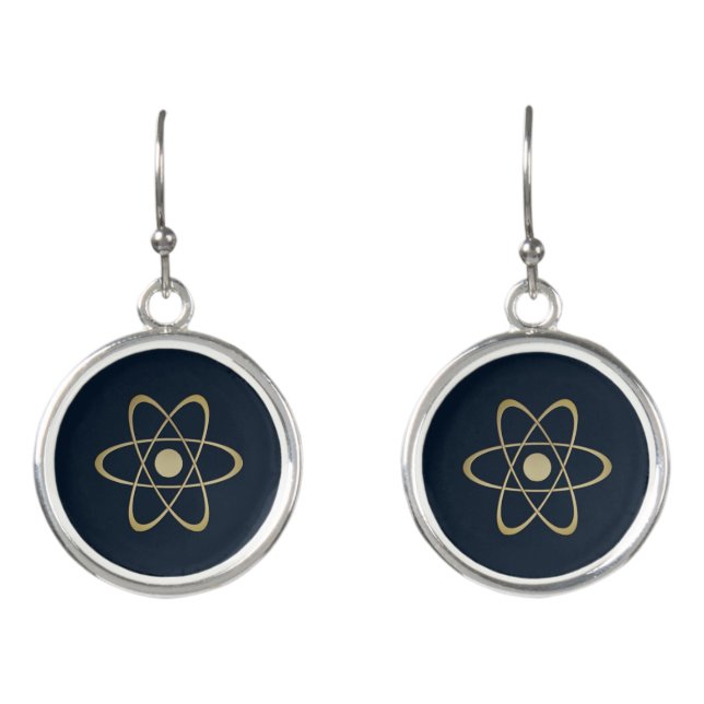 Atomic Structure Earrings (Front)
