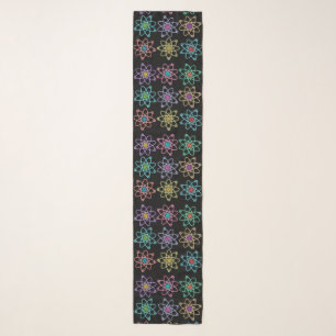 Atomic Structure Pattern Science Scarf