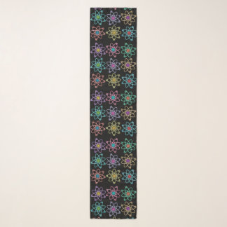 Atomic Structure Pattern Science Scarf