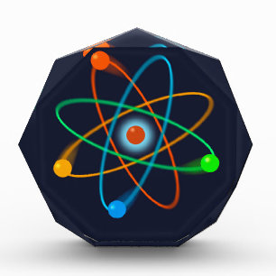 Atomic Structure Science Acrylic Award