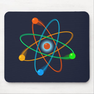 Atomic Structure Science Mouse Pad
