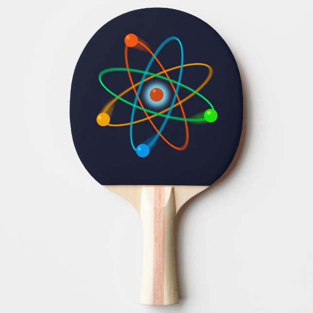 Atomic Structure Science Ping-Pong Paddle (Front)