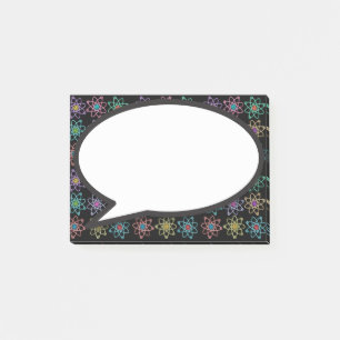 Atomic Structure Speech Bubble Science Post-it Notes