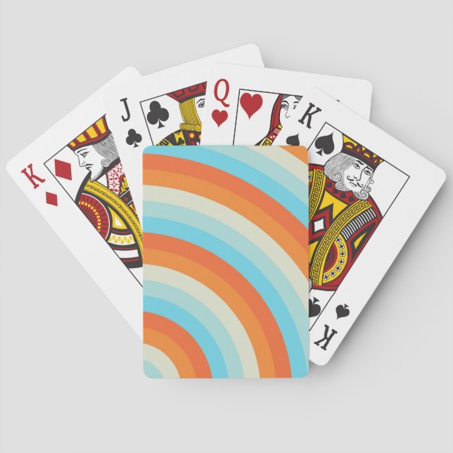 Atomic Sunrise Poker Cards (Back)