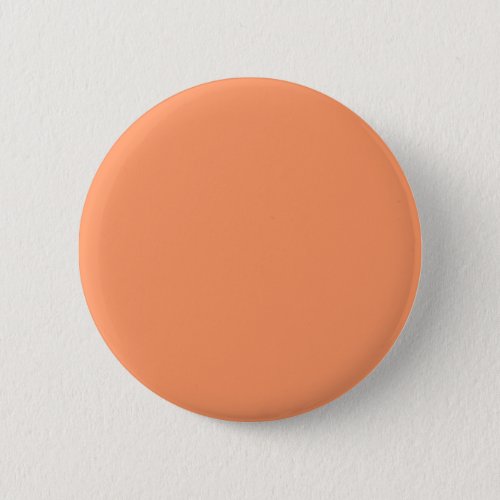 Atomic Tangerine  solid color   Button