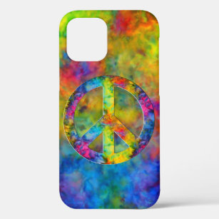 [Atomic Tie-Dye]  Psychedelic Rainbow Colors iPhone 12 Case