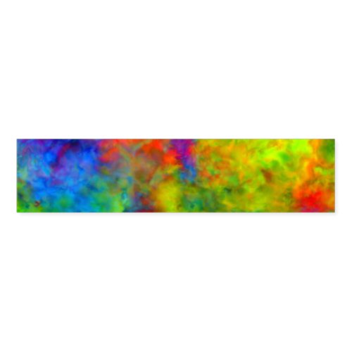 Atomic Tie_Dye Psychedelic Rainbow Colors Paper Napkin Bands