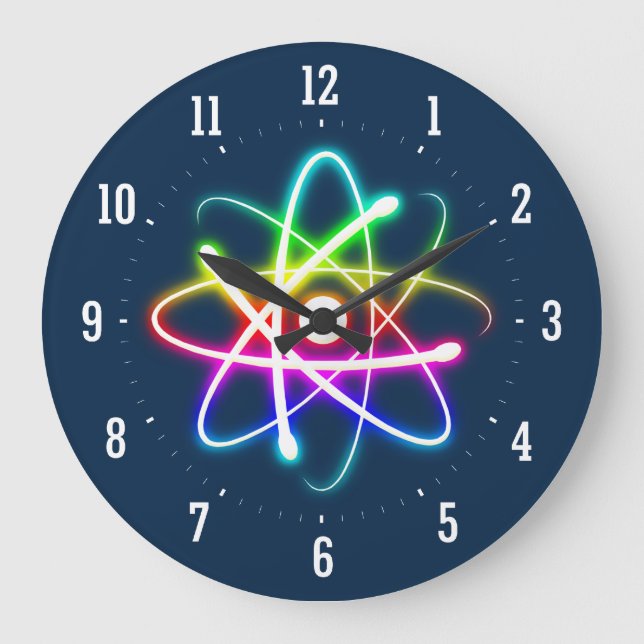 Atomic Time Large Clock (Front)