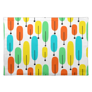 Atomic Trees Cloth Placemat