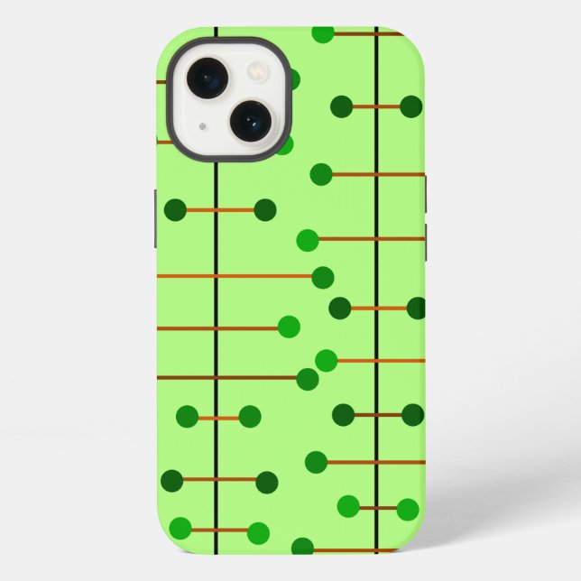 Atomic Trees  Iphone Case (Back)
