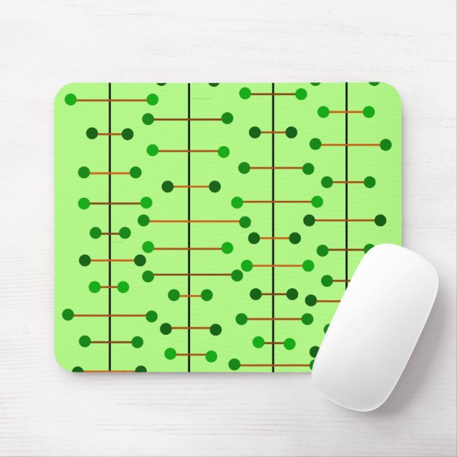 Atomic Trees Mouse Pad (With Mouse)