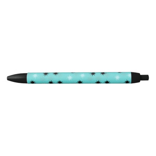 Atomic Turquoise Starbursts Pen